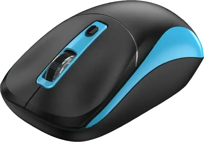 Genius NX-7123 Copilot Wireless Optical Mouse schwarz/blau, USB