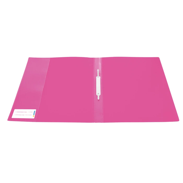 Herma Schnellhefter, A4, pink/transparent