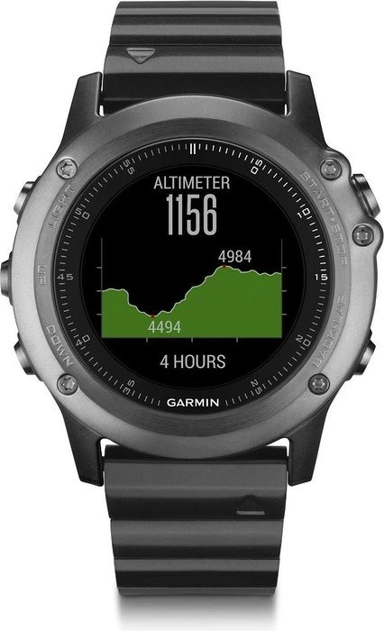 Garmin Fenix 3 Sapphire grau mit Metallarmband