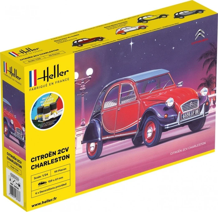 Heller Starter Kit Citroen 2CV Charleston