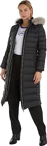 Tommy Hilfiger Down Mantel schwarz (Damen)