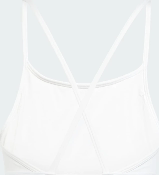 adidas Aeroreact Big Logo Graphic Bra Sport-BH white (Damen)