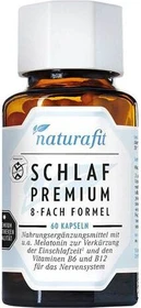 naturafit Schlaf Premium 8-fach Formel Kapseln, 60 Stück