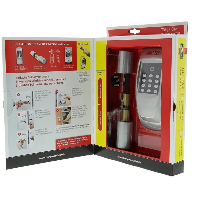 Burg-Wächter TSE Set 4001 Home MCR mattchrom