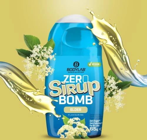 BodyLab24 Zero Sirup Bomb Holunder 65ml