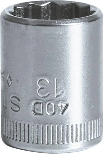 Stahlwille 40D Außenzwölfkant Steckschlüssel 1/4", 14x24mm