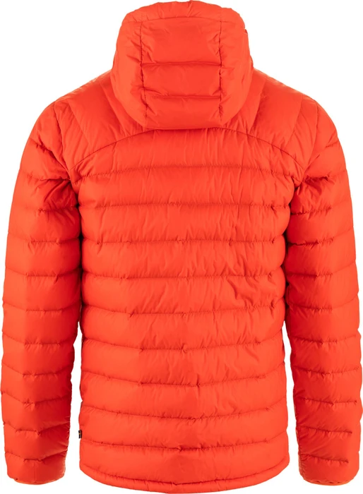 Fjällräven Expedition Pack Down Hoodie Funktionsjacke flame orange/UN blue (Herren)