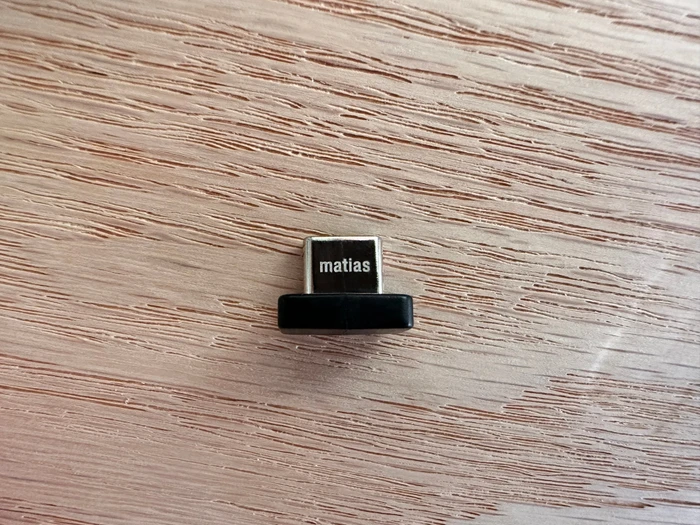 Matias Wireless Mouse schwarz, USB-C