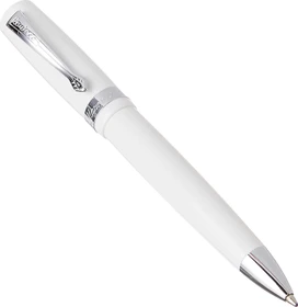 Kaweco Student Kugelschreiber weiß/silber