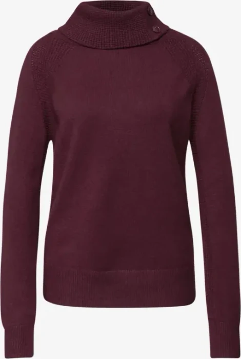 Street One Stehkragen Pullover wildberry red (Damen)