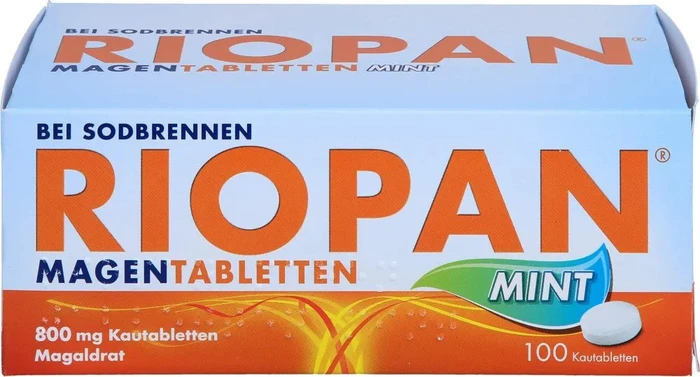 Dr.Kade Pharma Riopan Mint 800mg Kautabletten, 100 Stück