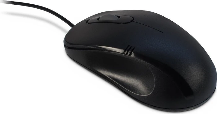 Inter-Tech Eterno M-3026 ergonomische Maus schwarz, USB