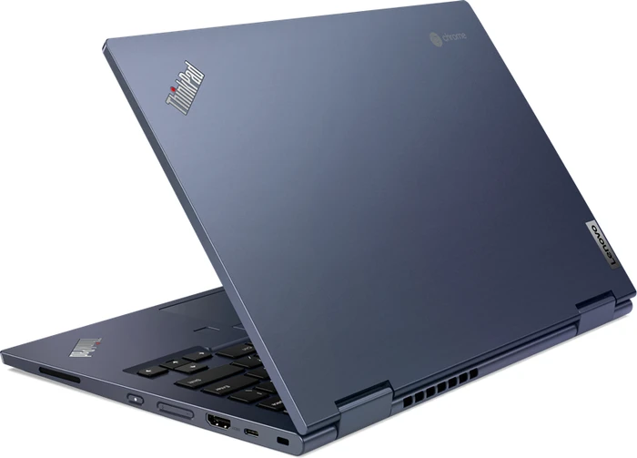 Lenovo ThinkPad C13 Yoga G1 Chromebook, Abyss Blue, Ryzen 3 3250C, 4GB RAM, 128GB SSD, DE
