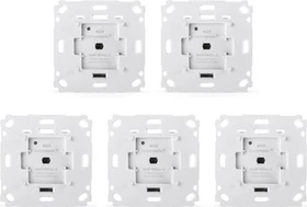 eQ-3 Homematic IP Rollladenaktor für Markenschalter, Rolllädensteuerung, 5er Set (151322A0_X5)