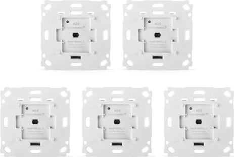 eQ-3 Homematic IP Rollladenaktor für Markenschalter, Rolllädensteuerung, 5er Set