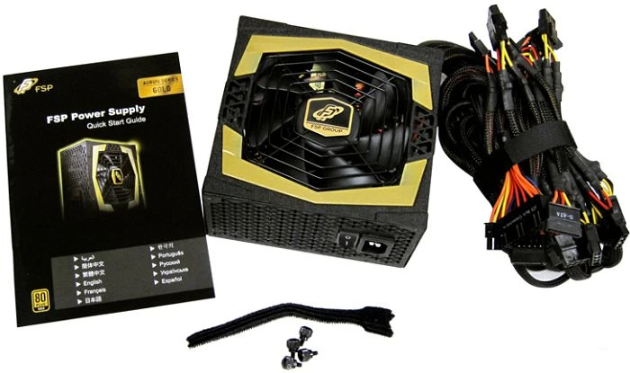 FSP Aurum Gold 500W, ATX 2.3