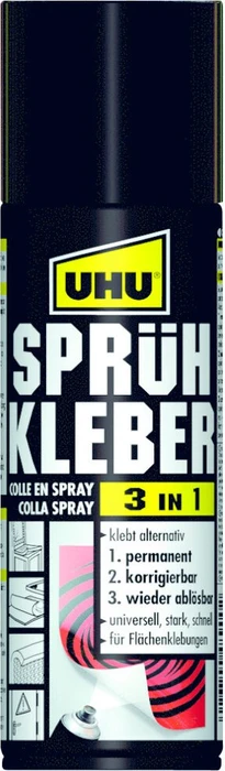UHU 3in1 Sprühkleber, 200ml