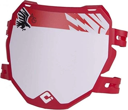ODI Signature Downhill Startnummernhalterung rot