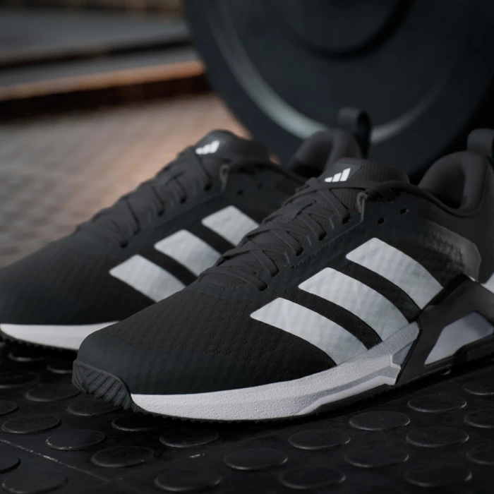 adidas Dropset Control core black/cloud white/lucid red (Herren)