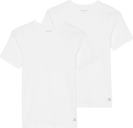 Marc O'Polo Essential Crew Neck 2er-Pack T-Shirt kurzarm weiß (Herren)