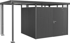 Biohort Seitendach S für Gerätehaus HighLine H3 dunkelgrau-metallic