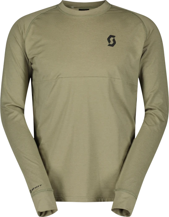 Scott Trail Storm Warm Light LS Shirt langarm dust grey (Herren)