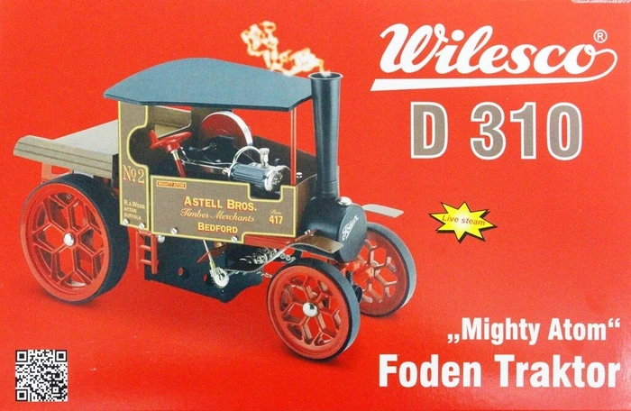 Wilesco D310 Foden Traktor Mighty Atom
