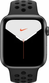 Apple Watch Nike Series 5 (GPS) 44mm Aluminium space grau mit Sportarmband anthrazit/schwarz