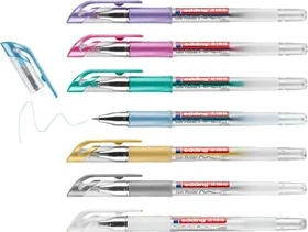 edding 2185 metallic Gelroller (Mine) sortiert, 7er-Set