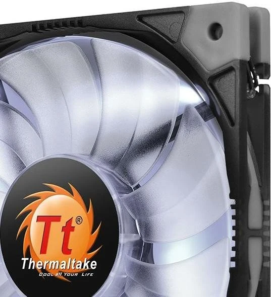 Thermaltake Luna 14 Slim LED weiß, 140mm