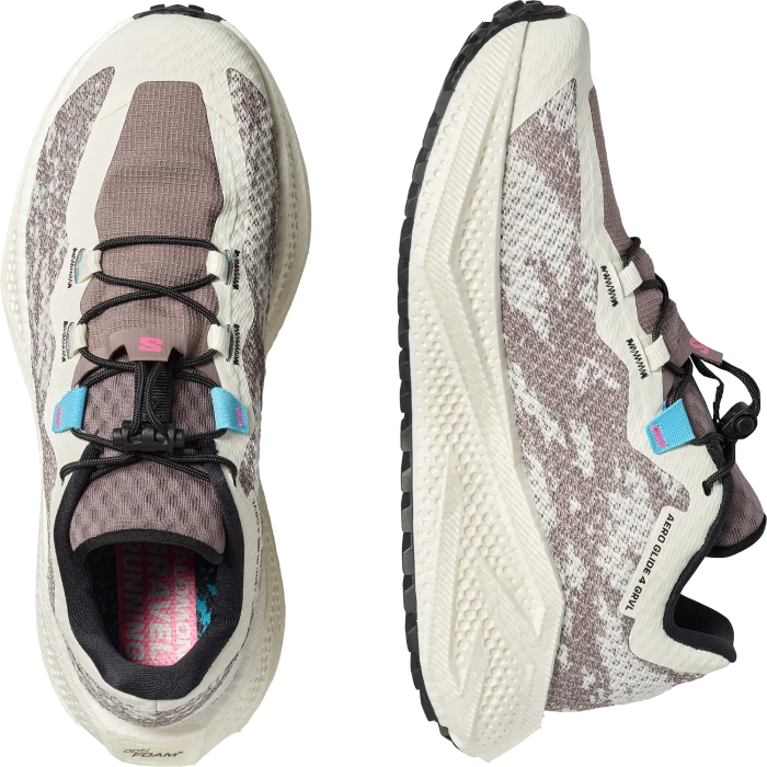 Salomon Aero Glide 4 GRVL vanilla ice/knockout pink/black (Damen)