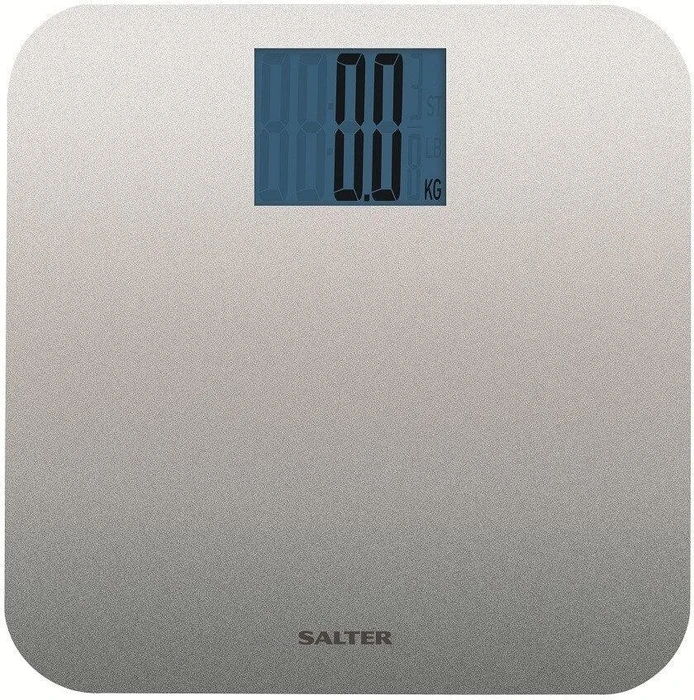 Salter 9075 SVGL3R digitale Personenwaage silber
