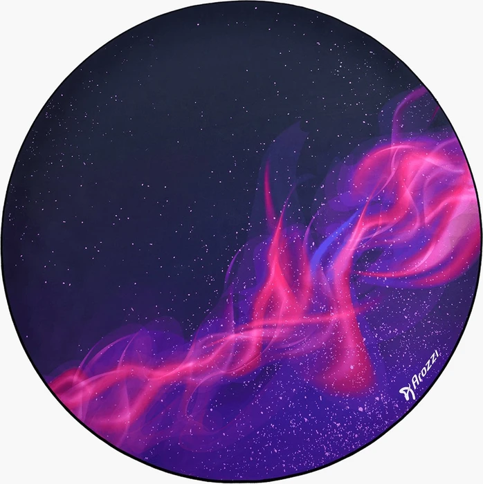 Arozzi Zona Bodenschutzmatte, Purple Galaxy, rund, weich