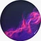 Arozzi Zona Bodenschutzmatte, Purple Galaxy, rund, weich Vorschaubild
