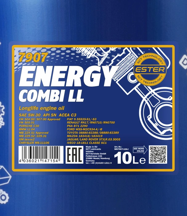 Mannol Energy Combi LL 5W-30 10l