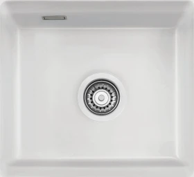 systemceram Kara 51 F/o Einbau Becken mittig polar