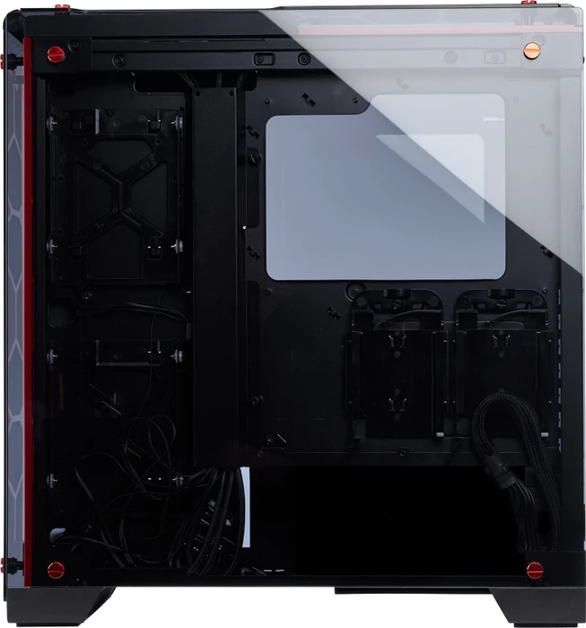 Corsair Crystal Series 570X RGB rot, Glasfenster
