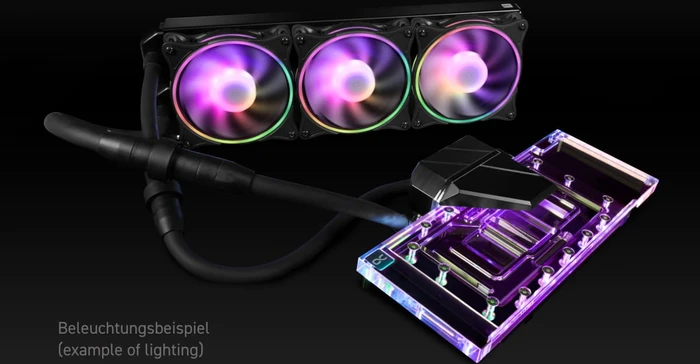 Alphacool Eiswolf 2 AiO 360mm AMD Radeon RX 7900XT Reference Design mit Backplate