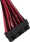 CableMod C-Series ModFlex Essentials Cable Kit, RMi, RMx, schwarz/rot Vorschaubild