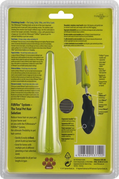 FURminator FURflex Finish-Kammaufsatz für Hunde