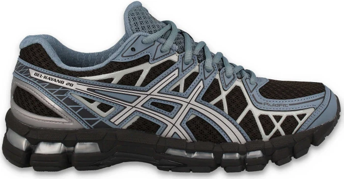 Asics Gel-Kayano 20 black coffee/pure silver