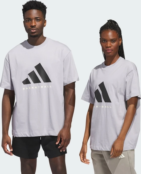 adidas Basketball genderneutral T-Shirt kurzarm