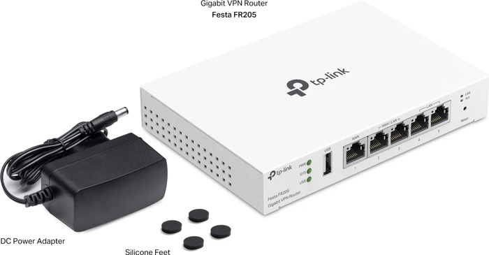TP-Link FR205 VPN Gigabit Router, 5x RJ-45
