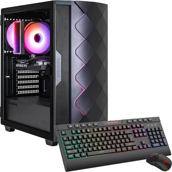 Hyrican Gamemax Diamond BK 7797, Ryzen 5 7500F, 16GB RAM, 1TB SSD, GeForce RTX 5060