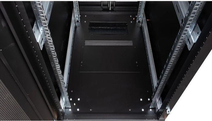 Roline / Secomp Pro Serie 19" Serverschrank 26HE, montiert, Gitternetztür, IP20, RAL 9005, 1000mm tief
