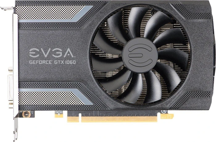 EVGA GeForce GTX 1060 SC Gaming, 3GB GDDR5, DVI, HDMI, 3x DP