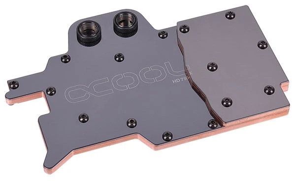 Alphacool NexXxoS ATXP 7970/7950 V2 Edelstahl poliert schwarz