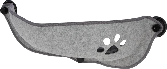 Kerbl Fensterliegebett Filzino, grau, 70x26x26cm