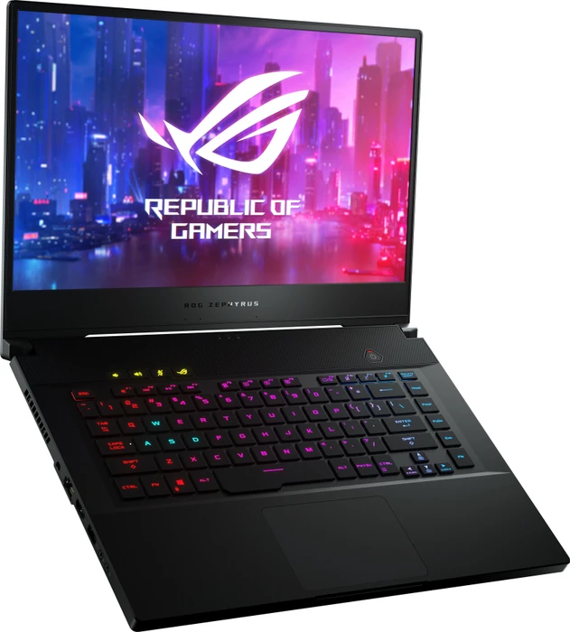 ASUS ROG Zephyrus S15 GX502GV-ES001T, schwarz, Core i7-9750H, 16GB RAM, 512GB SSD, GeForce RTX 2060, DE