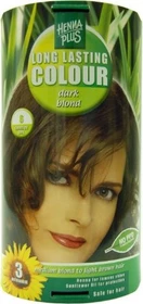Henna Plus Long Lasting Colour Haarfarbe 6 Dark Blond, 100ml